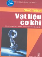 Giáo trình vật liệu cơ khí   ks nguyễn thị yên