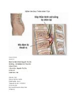 BỆNH án ĐAU THẦN KINH tọa 