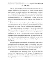 Báo cáo thực tập Giải pháp quản lý và gia tăng doanh thu tại Công ty cổ phần Dịch vụ Hàng không sân bay Nội Bài (NASCO)