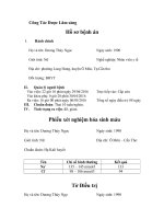 Công tác dược lâm sàng