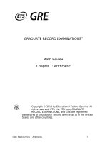 Luyện thi GRE math review 1 arithmetic