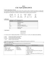 Các lệnh trong linux  Hệ Điều Hành ĐHCĐ