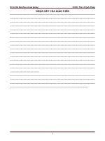 Đồ án Tìm hiểu về phần mềm mô phỏng MATLAB & SIMULINK