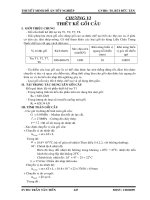 CHƯƠNG 6 THIẾT KẾ GỐI CẦU