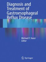 Diagnosis and treatment of gastroesophageal reflux disease 2016