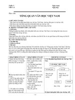 giáo án 10 HKI môn Ngữ Văn