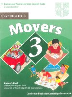 Sách tiếng anh Movers 3
