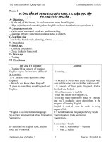 UNIT 1 anh 7 thí điểm