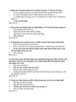 48 câu trắc nghiệm kiểm toán