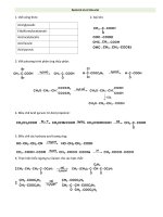 Bai tap hoa hoc ALDEHYD VÀ CETON ACID
