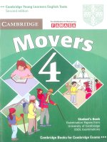 Sách tiếng anh Movers 4