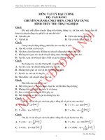 Bài tập Vật lý Đại cương hay