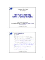 Nguyen tac chung quan ly cong truong