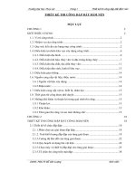 thiết kế đập đất đầm nén