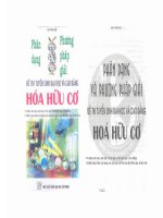 PHUONG PHAP GIAI HOA HUU CO luyen hti Dai Hoc THPTQG