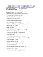 Đáp án vấn đáp Kiếm Vũ (event Đoan Ngọ)