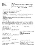 giáo án ngữ văn 12 hkI (3 cột)