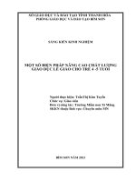 skkn một số biện pháp giáo dục lễ giáo cho trẻ 4 5 tuổi 