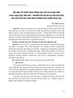 MÔ HÌNH tổ CHỨC HOẠT ĐỘNG học tập CHO SINH VIÊN KHOA GIÁO dục TIỂU học   TRƯỜNG đh THỦ đô hà nội đáp ỨNG yêu cầu dạy học THEO ĐỊNH HƯỚNG PHÁT TRIỂN NĂNG lực 