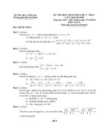 Đề thi HSG toán 9 TP HCM 2013 2014