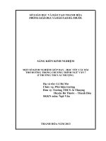skkn một số kinh nghiệm giúp dạy học tốt các bài thơ đường trong chương trình ngữ văn 7 trường THCS ái thượng 