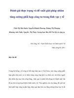 Đánh giá thực trạng và đề xuất giải pháp nhằm tăng cường phối hợp công tư trong lĩnh vực y tế