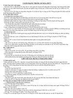 Tóm tắt kiến thức về CMT10 Nga