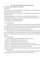 Tai liệu môn soạn thảo văn bản