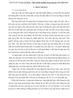 SKKN một số kinh nghiệm trong công tác chủ nhiệm lớp 