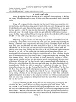 Báo cáo thực tập ngành văn thư lưu trữ