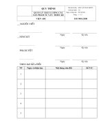 quy trinh thiet ke ky thuat ban ve thi cong (mau 1)