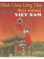 Đình chùa lăng tẩm nổi tiếng việt nam (NXB văn hóa thông tin 1999)   trần mạnh thường, 1056, trang