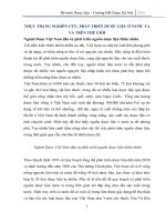 Thực trạng nghiên cứu phát triển dược liệu của việt nam và trên thế giới