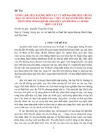 SKKN nâng cao chất lượng môn vật lý lớp 8a4 trường trung học cơ sở suối đá thông qua việc sử dụng phương pháp phân tích tổng hợp để giải bài tập chương i cơ học môn vật lý 8 