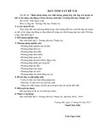 SKKN biện pháp nâng cao chất lượng giảng dạy bài tập rèn luyện tư thế và kỹ năng vận động cơ bản cho học sinh lớp 3 trường tiểu học thuận an 