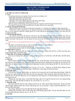 ĐẠI CƯƠNG về KIM LOẠI 