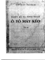 TK tinh toan oto may keo tap 3 GS.Nguyen Huu Can