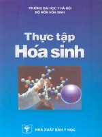 TÀI LIỆU THỰC TẬP HÓA SINH