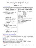 Đề cương ôn thi đh môn hóa   mức 6 7 điểm