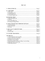 SKKN nâng cao kết quả học tập môn toán thông qua việc sử dụng phương pháp luyện tập, thực hành về cộng, trừ, nhân, chia số thập phân cho học sinh lớp 5 