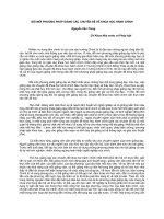 ĐỔI mới PHƯƠNG PHÁP GIẢNG các CHUYÊN đề về KHOA học HÀNH CHÍNH