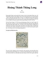 Hoàng Thành Thăng Long