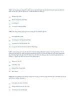 đề cương trắc nghiệm môn tư tưởng HCM có đáp án