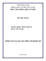 Phát triển thị trường xuất khẩu hàng nông sản Việt Nam trong bối cảnh hiện nay