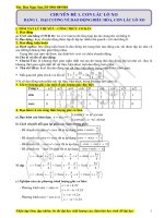 chuyên đề 1: Con lắc lò xo