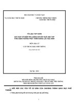 Tai lieu tap huan mon DIA 2014 tinh vinh long