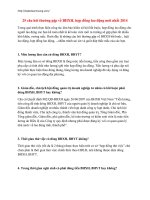 25 câu hỏi thường gặp về BHXH, hợp đồng lao động