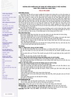 HƯỚNG DẪN TRIỂN KHAI ÁP DỤNG HỆ THỐNG QUẢN LÝ MÔI TRƯỜNG  THEO TIÊU CHUẨN ISO 14001:2004