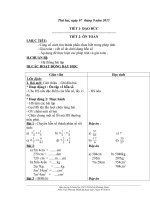 Giáo án Lớp 5 buổi chiều tuần 3