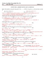 CHUYÊN ĐỀ ANĐEHIT XETON AXIT CACBOXYLIC